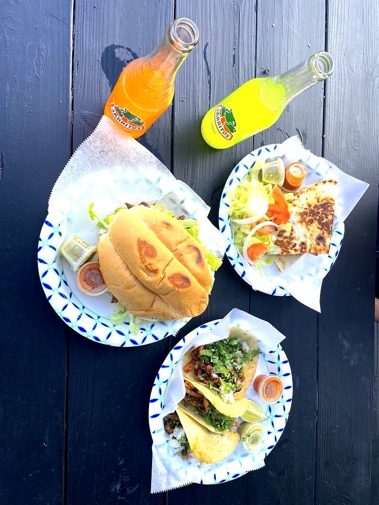 Delicious tacos and quesadillas from Taqueria Angelica's